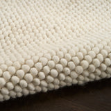 nourison pure knots knt01 ivory rug