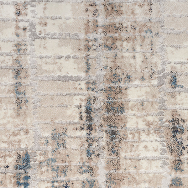 nourison ck022 infinity ifn02 ivory grey blue rug
