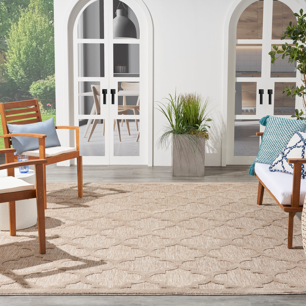 nourison easy care nes01 natural beige rug