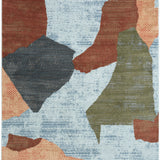 nourison nordic nrc18 blue multicolor rug