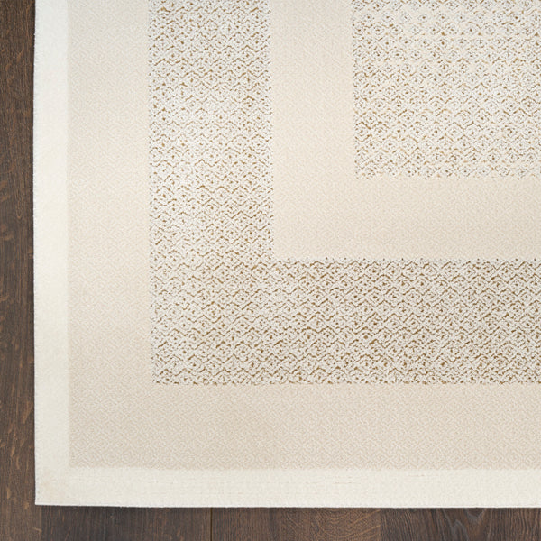 nourison grand street grn05 ivory taupe rug