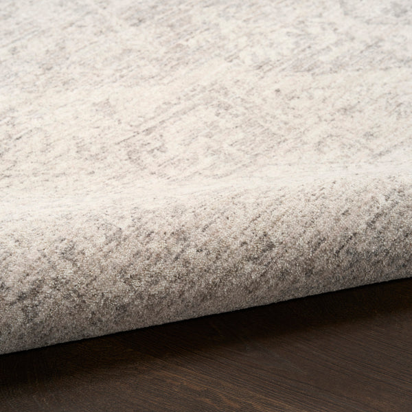 nourison pure shades sad02 grey rug