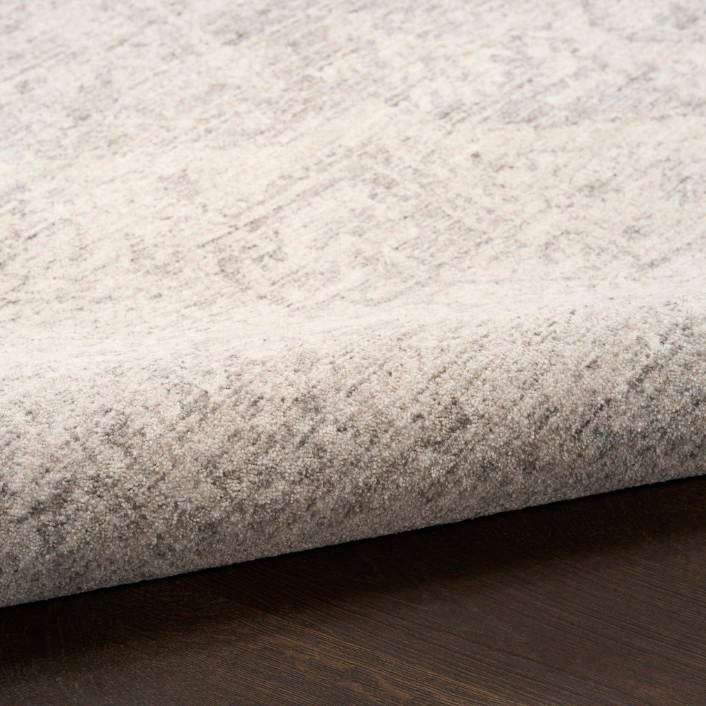 nourison pure shades sad02 grey rug