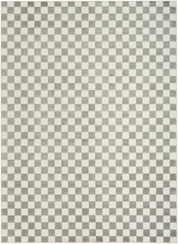 nourison serenity home srh09 ivory grey rug
