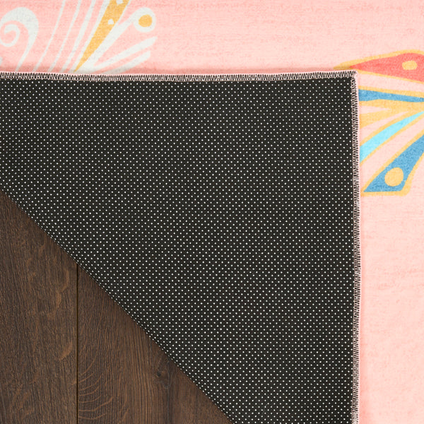 nourison imagination ima12 pink multicolor rug