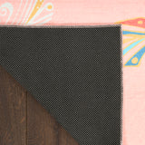 nourison imagination ima12 pink multicolor rug