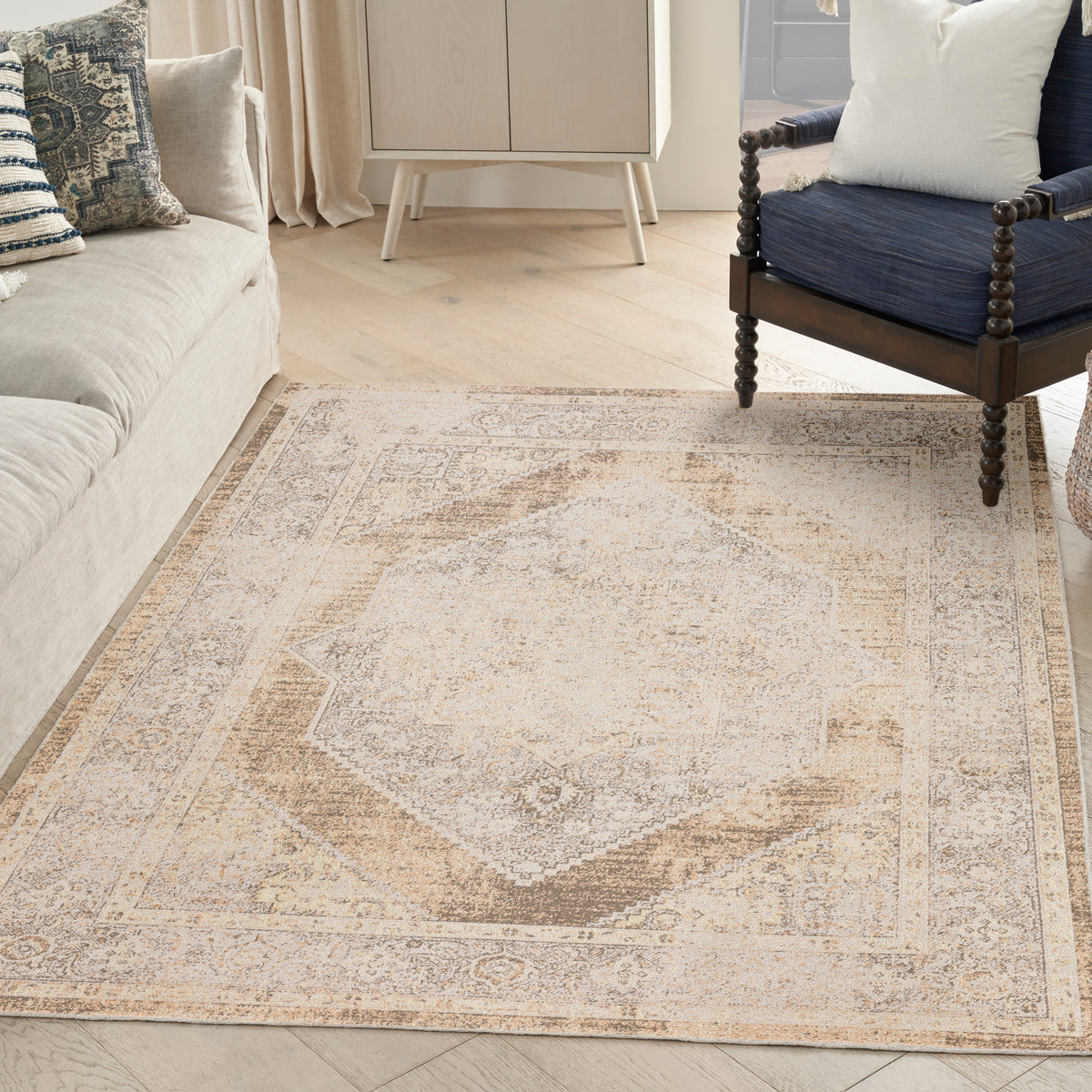 nourison astra machine washable asw13 beige rug