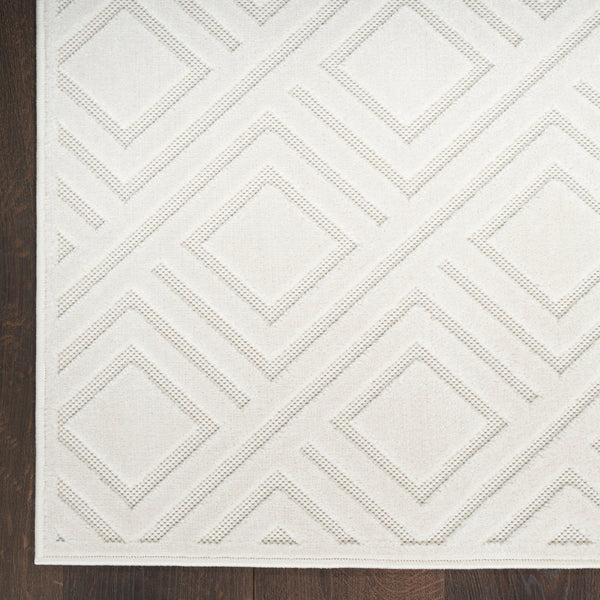 nourison care free caf03 ivory rug