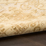 nourison antique bloom anb03 beige rug