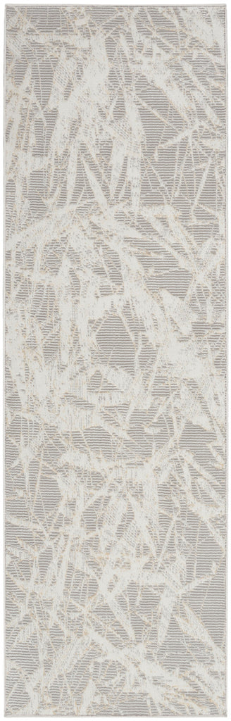 nourison ck950 rush ck956 grey ivory rug
