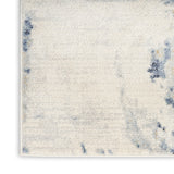 nourison motion mtt06 ivory blue rug