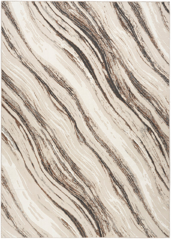 nourison sustainable trends sut05 beige grey rug