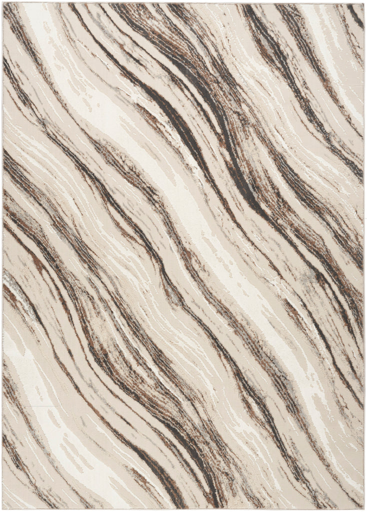 nourison sustainable trends sut05 beige grey rug