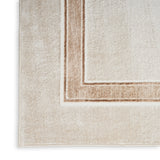 nourison glitz glz08 ivory cream rug