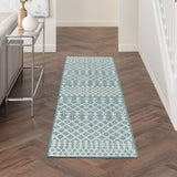 nourison positano pos02 aqua rug