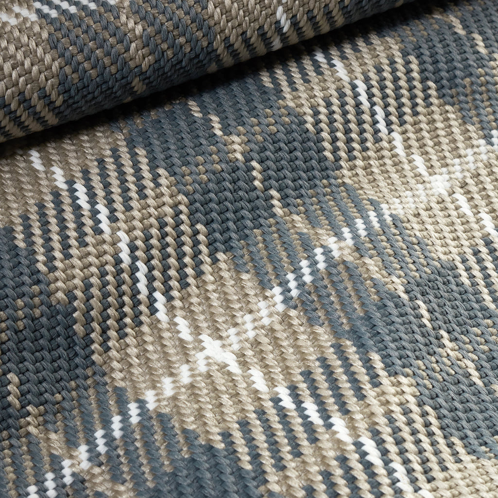 dash albert lakeville plaid da2269 charcoal woven flatwoven polypropylene rug