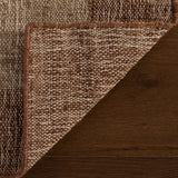 dash albert tavira da2512 brown woven flatwoven jute rug