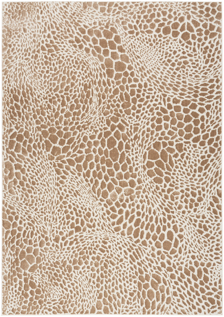 nourison desire dsr08 camel silver rug