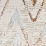 nourison glitz glz05 multicolor rug