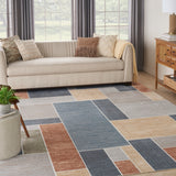 nourison astra machine washable asw09 multicolor rug