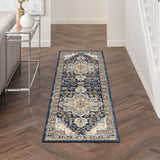 nourison nourison essentials persian nre07 navy rug
