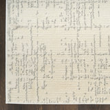 nourison ivory hues ivh01 ivory grey rug