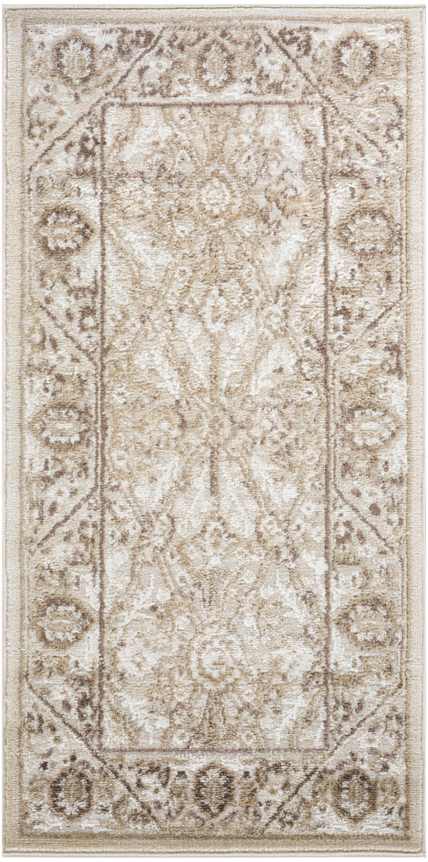 nourison dekor dek03 ivory brown rug