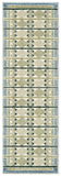 nourison nordic nrc06 green blue rug