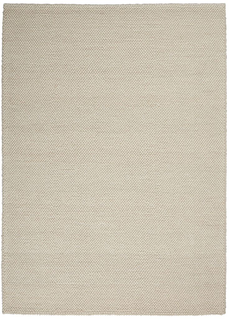 nourison textured dots ck80 cream rug