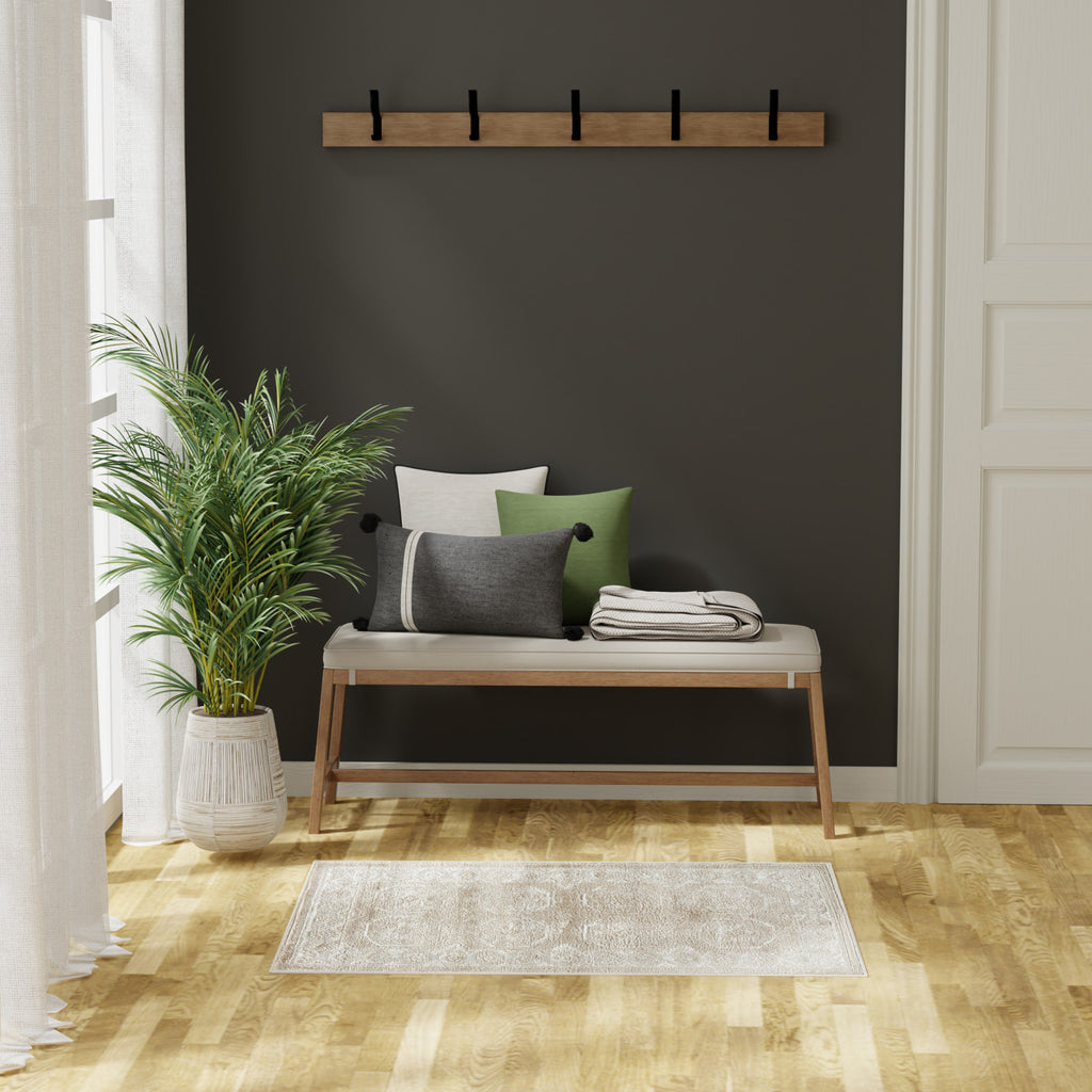 nourison dekor dek01 cream beige rug