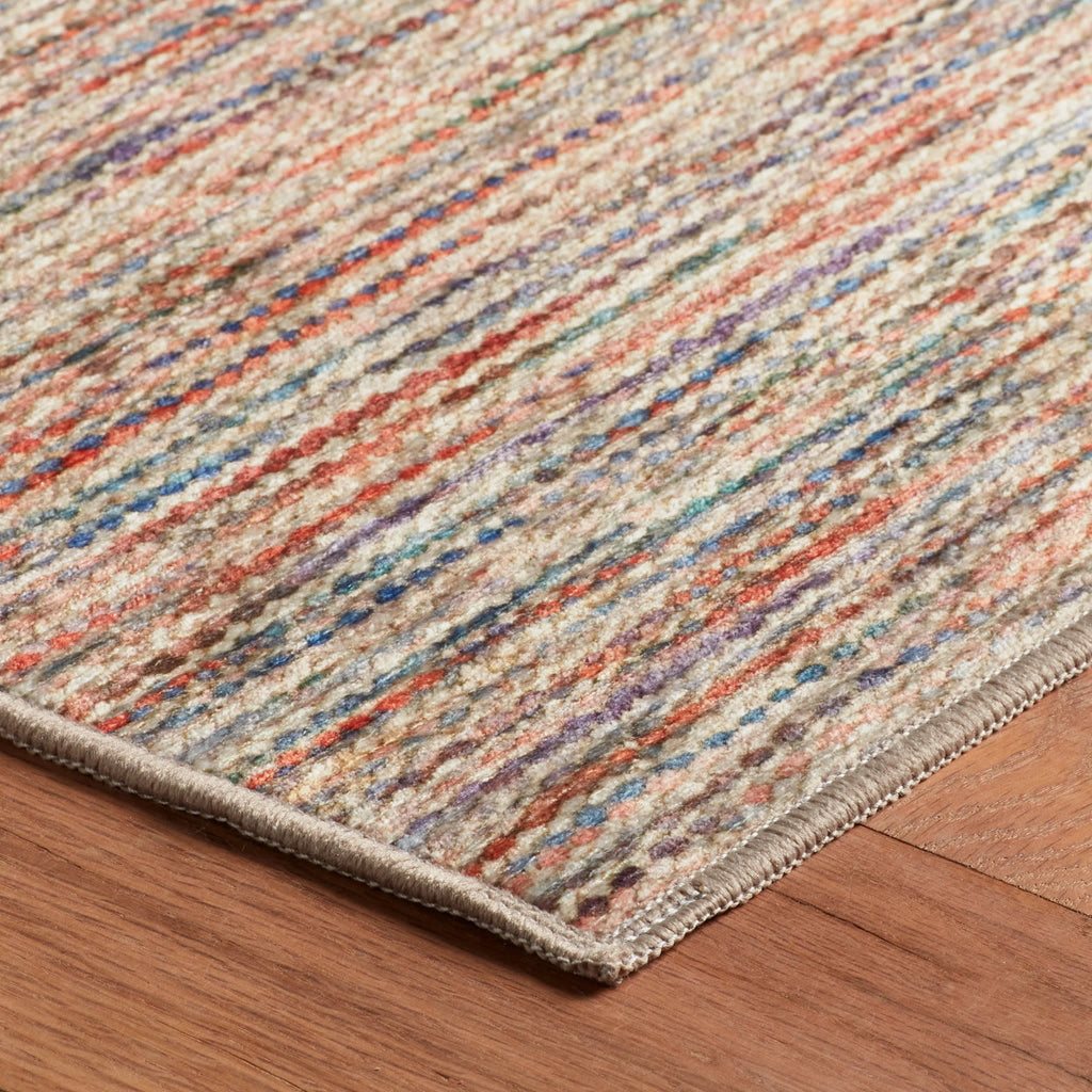 dash albert clay da2322 multi machine washable polyester rug