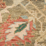 nourison heritage vine htv05 charcoal rug