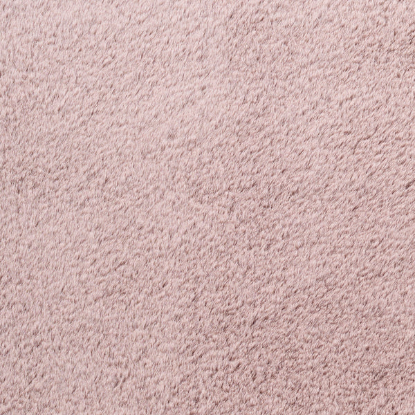 nourison soft plush rabbit fur sff01 lavender rug
