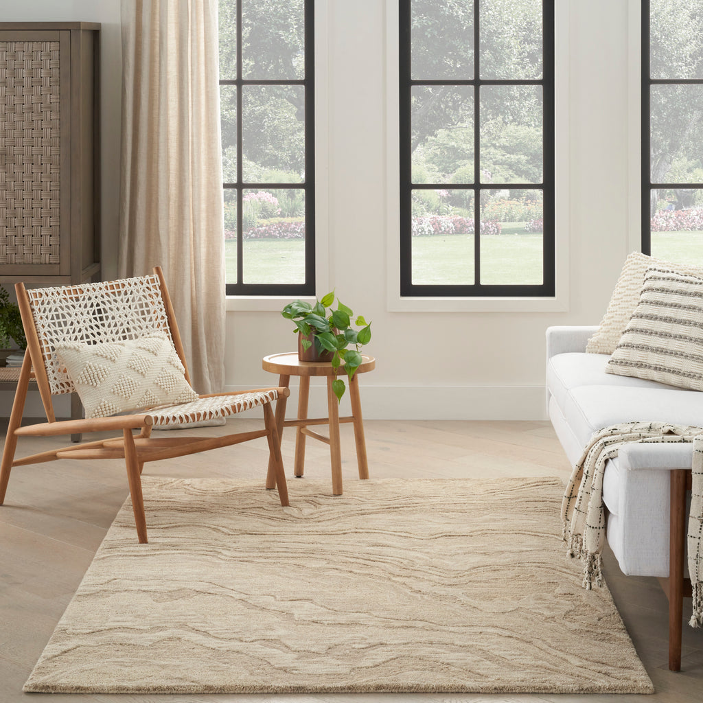 nourison graceful gru01 taupe rug