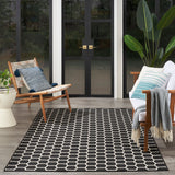 nourison twist reversible tws01 black rug