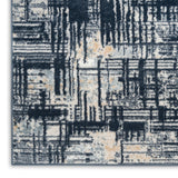 nourison dekor dek11 slate rug