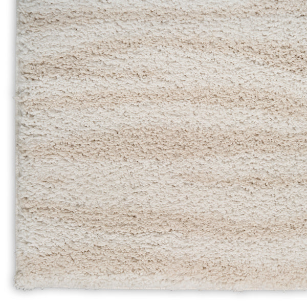 nourison modern shag mmd05 ivory beige rug