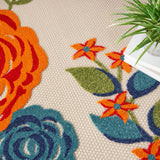 nourison aloha alh32 multicolor rug