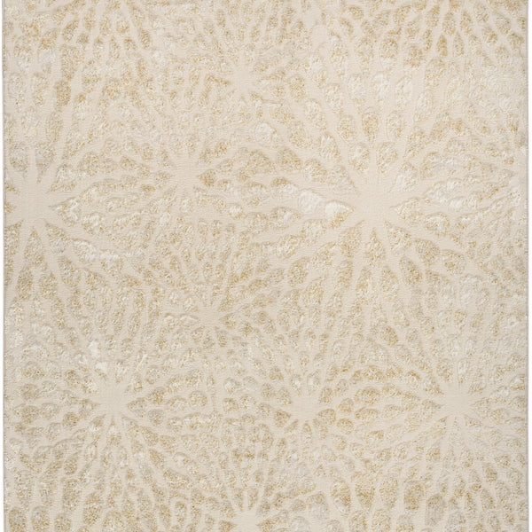 nourison ambiance ami02 ivory gold rug