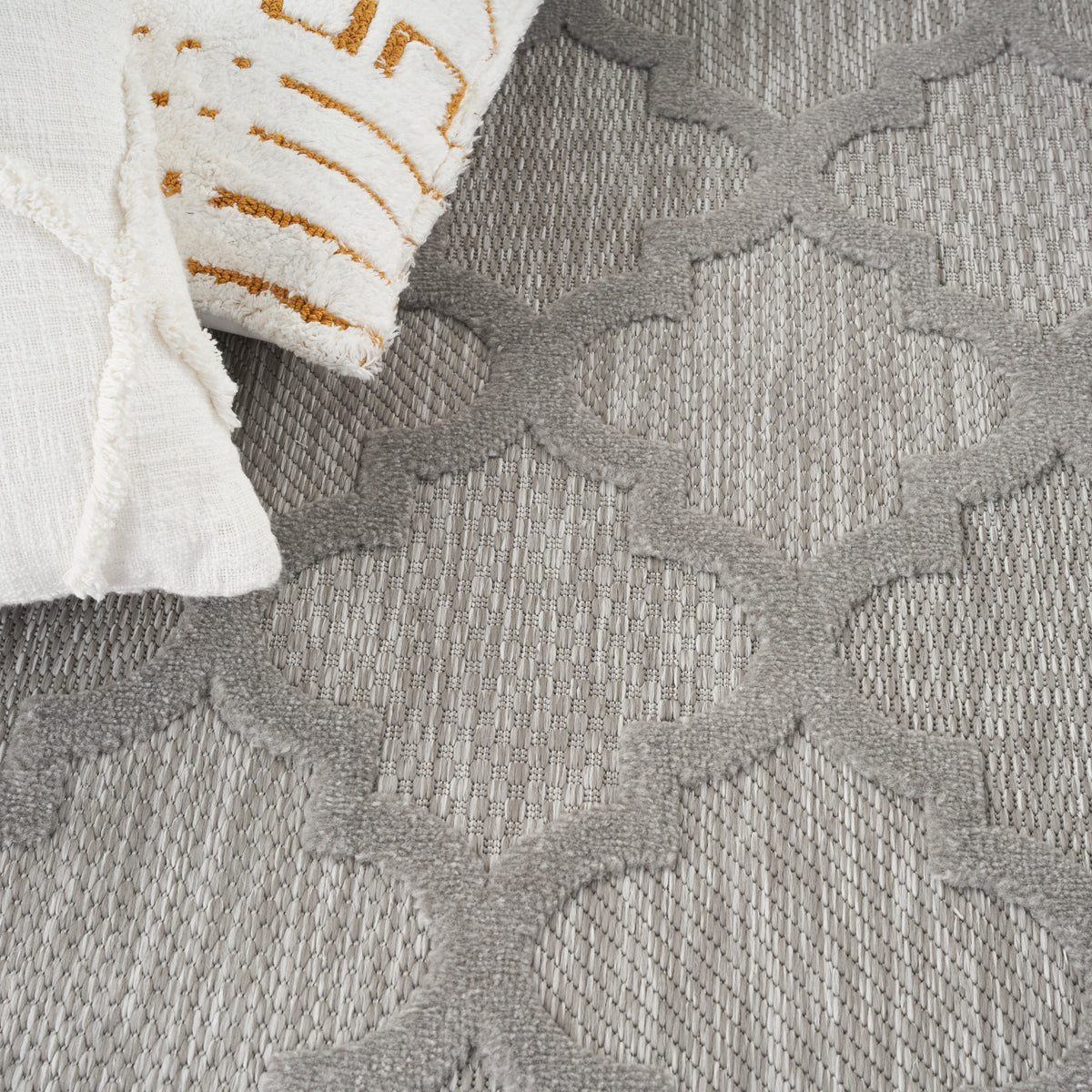 nourison easy care nes01 silver grey rug