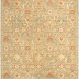 nourison antique bloom anb02 sage multicolor rug