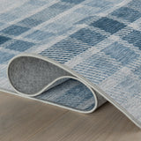 dash albert teahouse da2409 blue machine washable polyester rug
