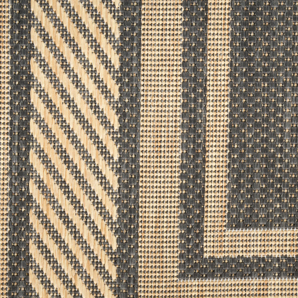 nourison horizon indoor outdoor hoz03 charcoal rug