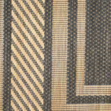 nourison horizon indoor outdoor hoz03 charcoal rug