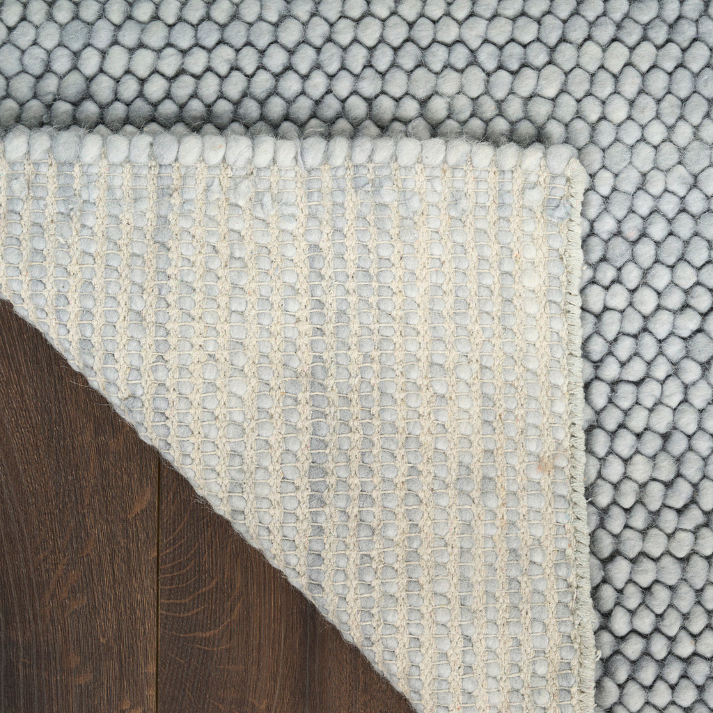 nourison pure knots knt01 denim rug