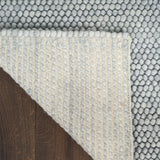 nourison pure knots knt01 denim rug