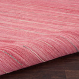 nourison interweave iwv01 rose rug