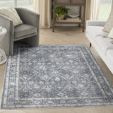 nourison astra machine washable asw16 dark blue rug