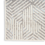 nourison grafix grf39 grey rug