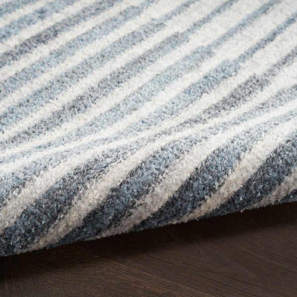 nourison astra machine washable asw03 ivory blue rug